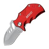 M-Tech Small Folding Knife Rescue Red
