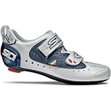 Sidi T2 Carbon Composite Men's Triathlon Cycling Shoe - Pearl White/Midnight Blue