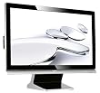 Benq E2200HD 21,5 Zoll WSXGA+ 16:9 Widescreen TFT-Monitor HDMI, DVI, VGA (Kontrast dyn. 10000:1, 2ms Reaktionszeit) silber-schwarz / schwarz