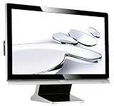 Benq E2200HD 54,6 cm (21,5 Zoll) WSXGA+ 16:9 Widescreen TFT-Monitor HDMI, DVI, VGA (Kontrast dyn. 10000:1, 2ms Reaktionszeit) silber-schwarz / schwarz