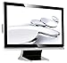 Benq E2200HD 54,6 cm (21,5 Zoll) WSXGA+ 16:9 Widescreen TFT-Monitor HDMI, DVI, VGA (Kontrast dyn. 10000:1, 2ms Reaktionszeit) silber-schwarz / schwarz