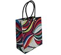 Paperchase Medium Gift Bag. Wavy Stripe Design