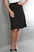 Petite Knee Length Bias Skirt