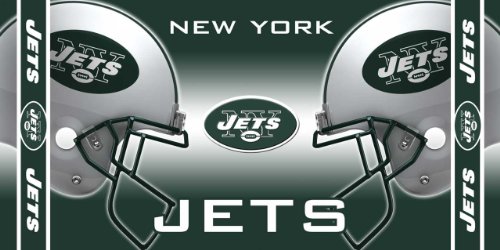 NFL New York Jets Fiber Reactive Beach Towel at Amazon.com
