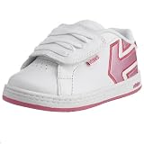 Etnies Toddler Toddler Fader Sneaker,White/Pink/Pink,8 M US Toddler