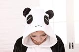 KSJK Unisex Adult Super Cute Animal Panda Cosplay Costume Onepiece Dress