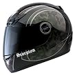 Scorpion EXO-400 Motorcycle Helmet - Skull Bucket, Chamel Black Medium