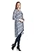 82 Days Women'S Hacci Open Front Stylish Long Cardigan - Print