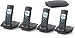 Electronics : Dualphone 3088 Cordless Skype Phone Quad Set