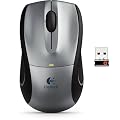 Logitech M505 - Rat�n l�ser inal�mbrico, 2,4 Ghz, plata