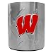 Wisconsin Badgers NCAA Diamond Plate Beverage Can Holder