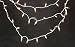 Set of 150 Clear Swag Christmas Lights - White Wire