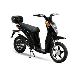 EWheels - Electric Moped - EW-500 - Black