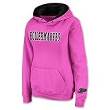 COLOSSEUM Purdue Boilermakers Women's NCAA Pullover Hooded Sweatshirt, Pink/Black