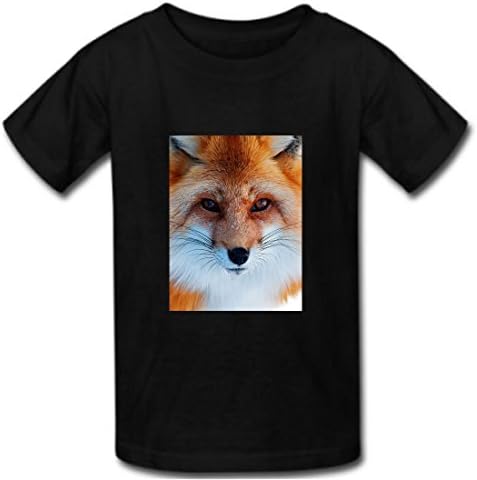 Snow Winter Fox Red Nose Cotton Summer Men T Shirt Male Tops Tees