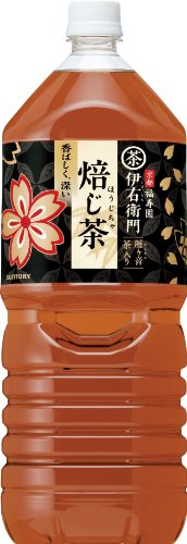 サントリー 緑茶伊右衛門焙じ茶 2L×6本