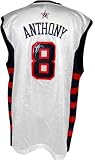 Carmelo Anthony Autographed White Team USA Jersey