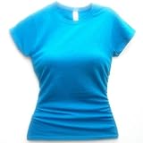 Flirty Diva Tees Woman's SoftStyle T-Shirt-Antique  Sapphire