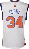 Eddy Curry Jersey: adidas White Replica #34 New York Knicks Jersey - Large