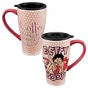 Betty Boop Bed of Rose Mini Tea Set #10351