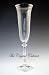 Mikasa Crystal Jolie Platinum Champagne Flute