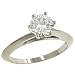 Ladies Flyer Fit Vintage Knife Edge Engagement Ring with Scroll Engraving and 6 Round Diamond Bezel Accents Diamond .02cttw GH/VS2-Si1 (center Stone Not Included)