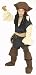 ディズニー チャイルド ジャック・スパロウ コスチューム Child Jack Sparrow Costume S