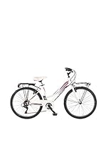 Coppi Bicicleta Ctb Steel Frame Jaunty Blanco / Fucsia