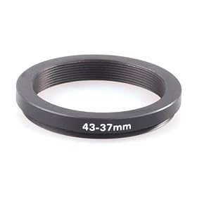 Neewer NEW 43MM TO 37MM 43-37MM STEP DOWN FILTER ADAPTER RING