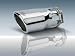 Produkt-Bild: TAJCO Blende Universal Oval Hochglanz Chrom 30/50mm