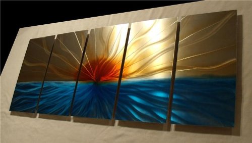 Sunset - 64 inch x 24 inch Abstract Painting 