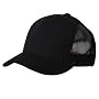 Cotton Mesh Cap / Black