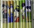 5 Pairs Japanese Bamboo Geisha Chopstick Ukiyoe