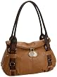 Tignanello Soft Touch Colorblock Flap Satchel Tignanello Soft Touch Colorblock Flap Satchel