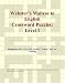 Book Webster's Maltese to English Crossword Puzzles: Level 1