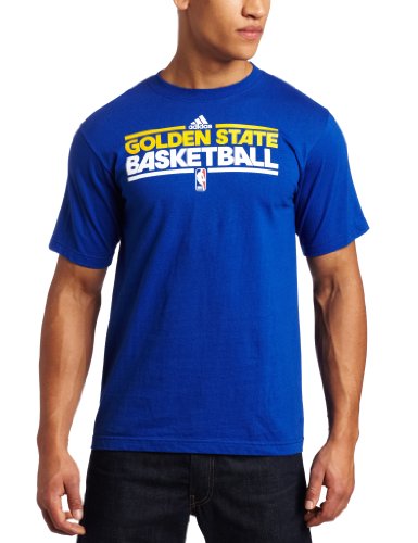 NBA Golden State Warriors Practice Short Sleeve Tee (Royal, X-Large)