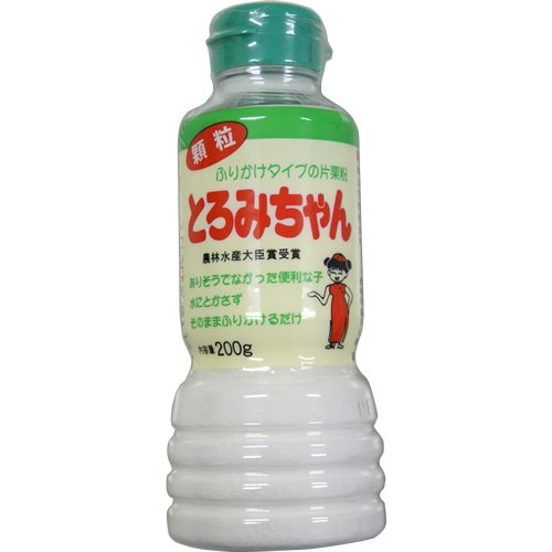 とろみちゃん 顆粒片栗粉 200g*6本 セット　【大人気、水溶きなしの片栗粉】