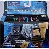  : Minimates Spider Man 3 Black Suited Spider Man and Sandman