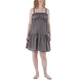 Liz Lange® Smocked Woven Dress - Flagstone Grey