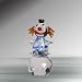 Crystal Clown Figurine, 2.5 Inches, Handcrafted