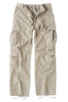 Ultra Force Stone Vintage Paratrooper Cargo Pants, XL