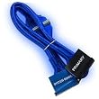 Mad Dog Multimedia Techie Toyz MD-UV36-AD-BK 36" UDMA/133 40-Pin Round UV Reactive IDE Cable (Black)