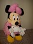 Disney Large Talking Minnie Mouse 13 Inch Plush Doll with Bunny