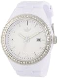 Adidas Women`s ADH2033 White Cambridge Analog Stones Watch