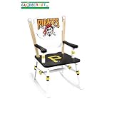 Guidecraft Pittsburgh Pirates Children's Rocking Chair 12 Seat Height