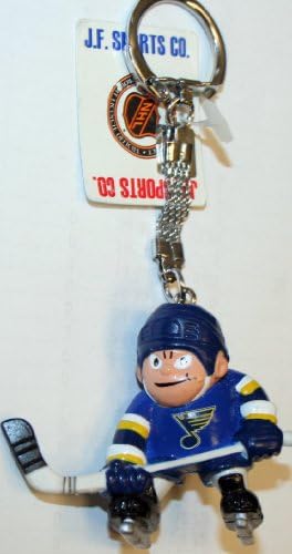 St Louis Blues Brat Skater Blue Keychain