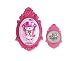 Tarina Tarantino Hello Kitty Pink Head Portrait Cameo Ring - Fuchsia