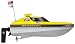 Megatech H20 Pro Racer Speedboat with Radio, Battery and Charger in Yellow