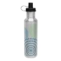 Gaiam Spiral Water Bottle - Silver