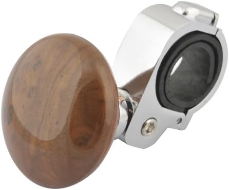 Paylow - Car Power Handle Steering Wheel Knob Clamp Suicide Grip Spinner